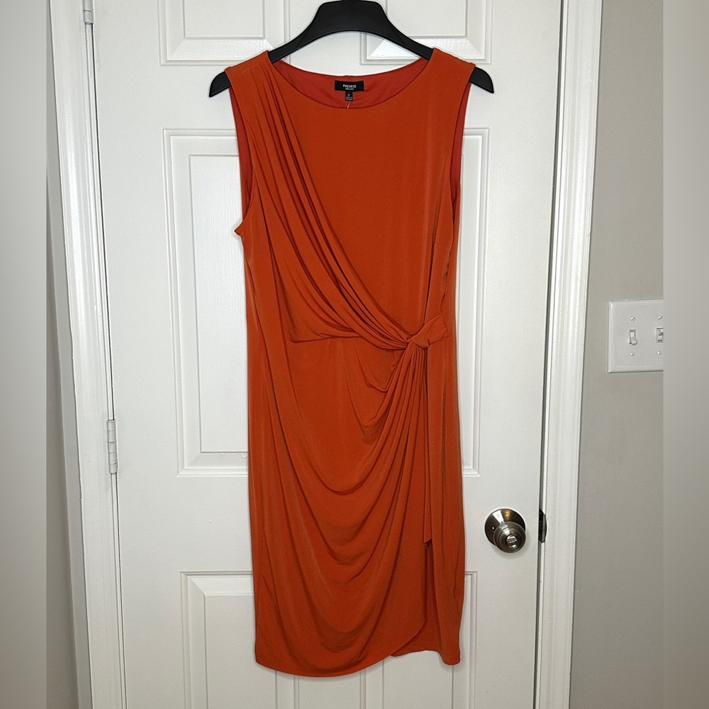 NWT Women’s Sleeveless Premise Dress - Size XL - orange